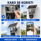 Solarna Dvostruka 4G Kamera TP13B – V380PRO