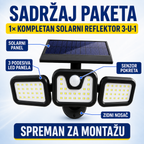 Solarni Reflektor 3-u-1 sa Senzorom Pokreta