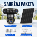 Solarna Trostruka 4G Kamera TP 3010
