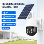 TQ 5 Solarna Rotirajuća 4G Kamera – ICSee