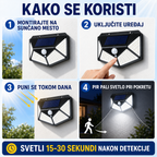 Solarni Led Reflektor - 180 Stepeni