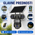 Solarna Trostruka 4G Kamera TP 3010