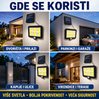 Solarni LED Reflektor za Dvorišta i Parking - SolarFlux 6