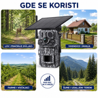 Fiksna 4G Solarna Lovačka Kamera – HC 808