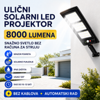 Ulični Solarni Reflektor 8000Lumena
