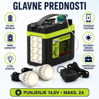Solarni Prenosivi Sistem GD SUPER (12V 8Ah)