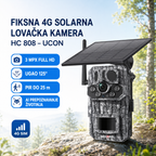 Fiksna 4G Solarna Lovačka Kamera – HC 808