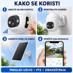 4G Spoljna Rotirajuća Kamera A9 ICSee