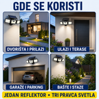 Solarni Reflektor 3-u-1 sa Senzorom Pokreta
